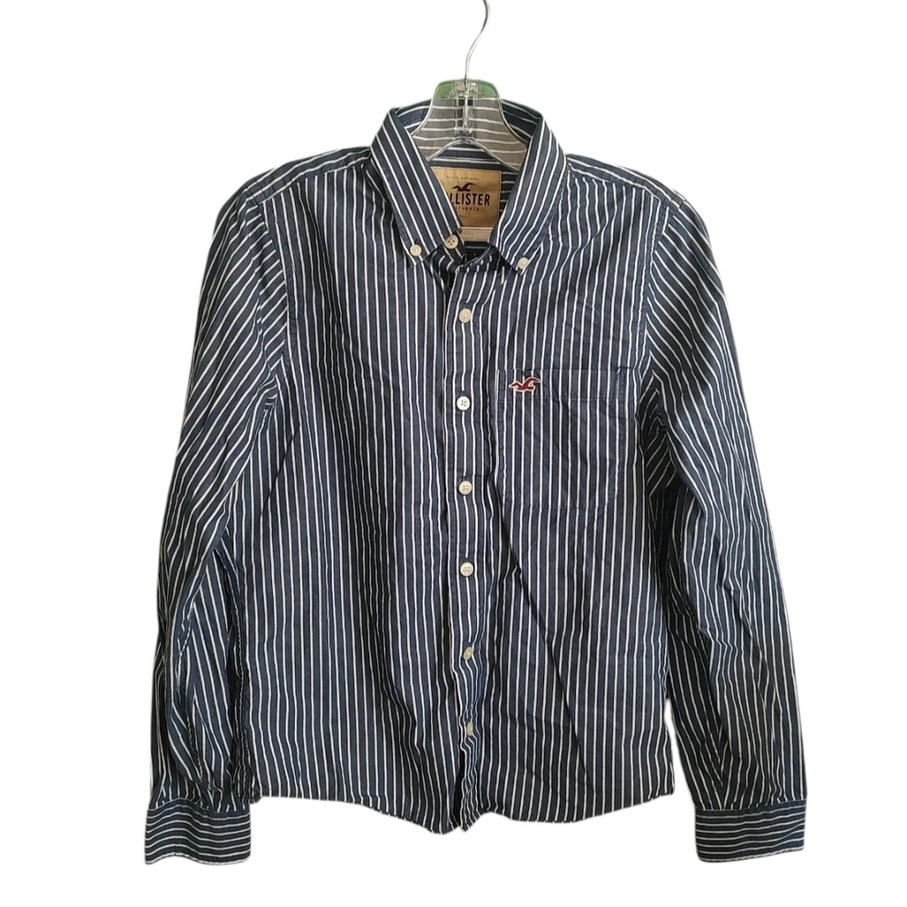Men's Hollister Bundle of 2 Long Sleeve Button Down Plaid